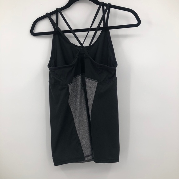 Champion black/gray tank top crisscross‎ strap L - Picture 5 of 10